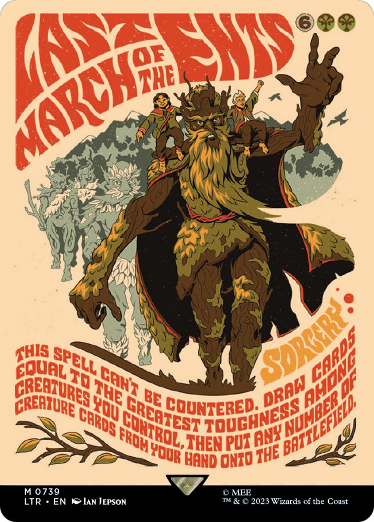 Last March of the Ents (Borderless Poster) [The Lord of the Rings: Tales of Middle-Earth] | Arkham Games and Comics
