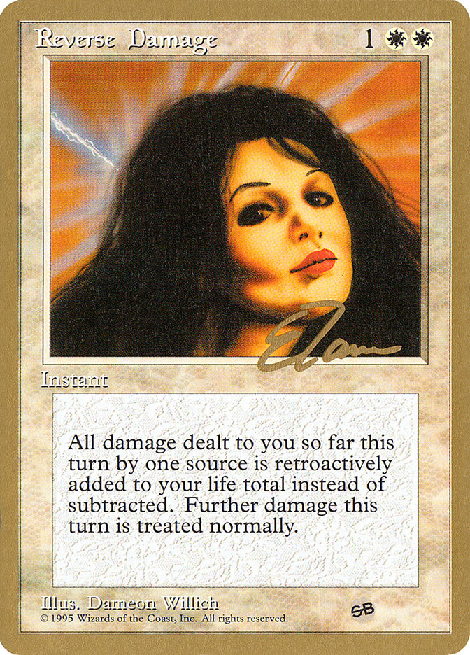 Reverse Damage (Eric Tam) (SB) [Pro Tour Collector Set] | Arkham Games and Comics