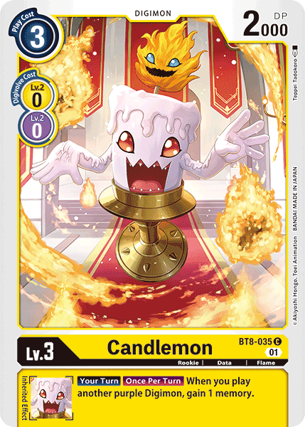 Candlemon [BT8-035] [New Awakening] | Arkham Games and Comics