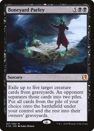 Boneyard Parley [Commander 2019] | Arkham Games and Comics