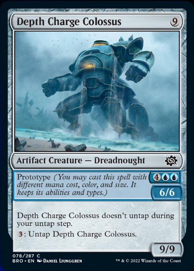 Depth Charge Colossus [The Brothers' War] | Arkham Games and Comics