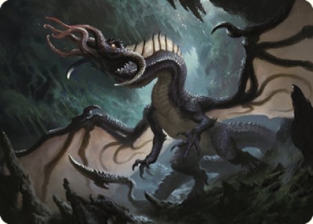 Brainstealer Dragon Art Card [Commander Legends: Battle for Baldur's Gate Art Series] | Arkham Games and Comics