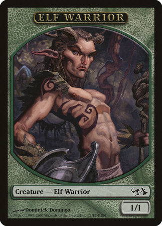 Elf Warrior Token [Duel Decks: Elves vs. Goblins Tokens] | Arkham Games and Comics