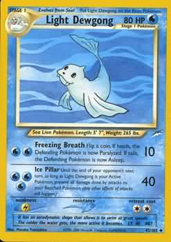 Light Dewgong (45/105) [Neo Destiny Unlimited] | Arkham Games and Comics