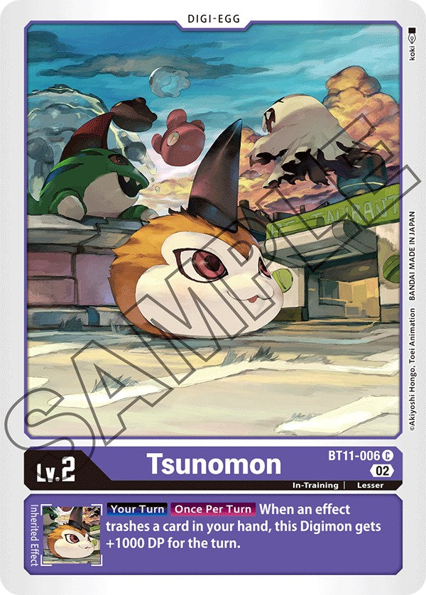 Tsunomon [BT11-006] [Dimensional Phase] | Arkham Games and Comics