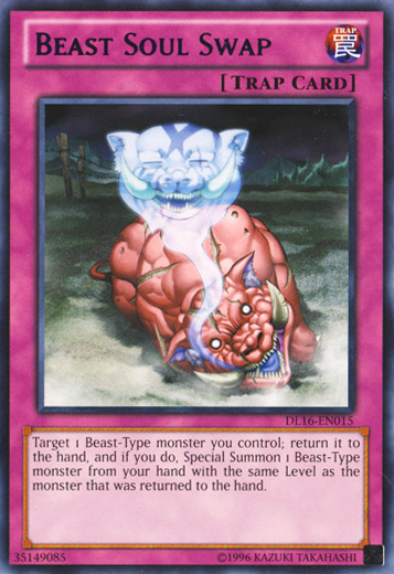 Beast Soul Swap (Purple) [DL16-EN015] Rare | Arkham Games and Comics