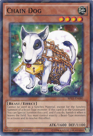 Chain Dog [BP03-EN080] Shatterfoil Rare | Arkham Games and Comics