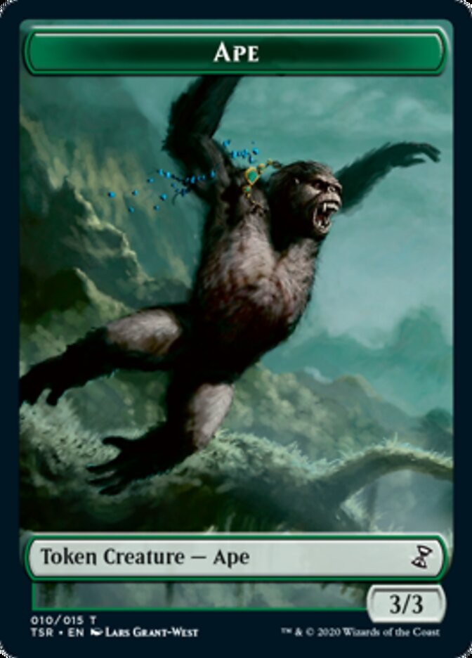 Ape Token [Time Spiral Remastered Tokens] | Arkham Games and Comics