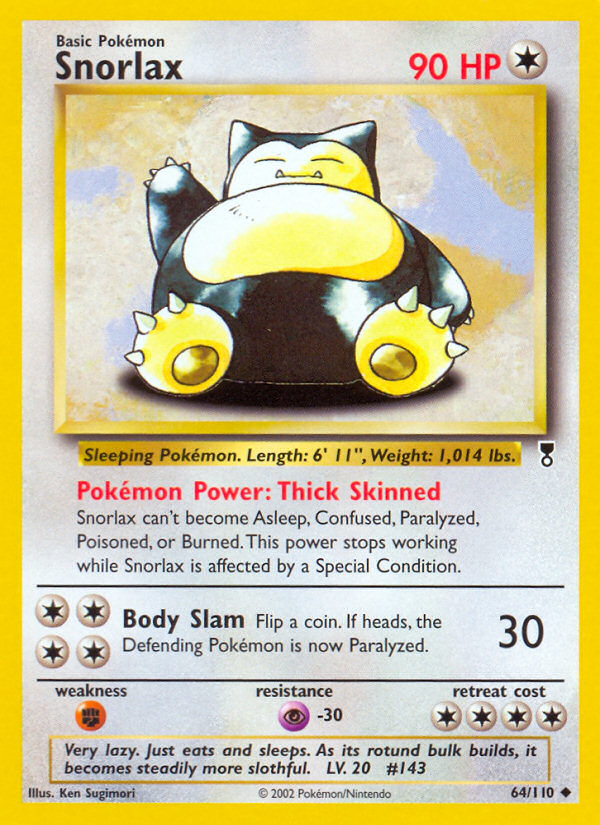 Snorlax (64/110) [Legendary Collection] | Arkham Games and Comics