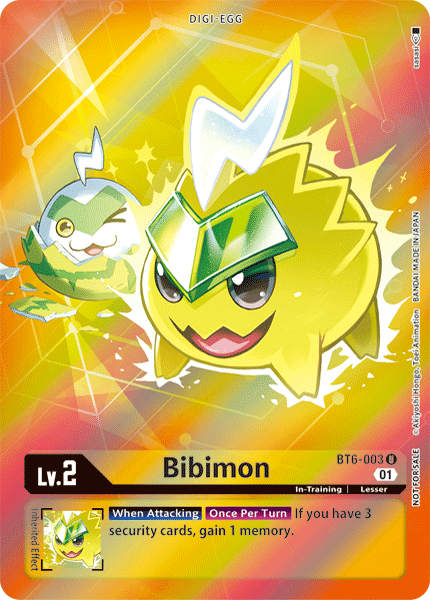 Bibimon [BT6-003] (Alternative Art - Box Topper) [Double Diamond] | Arkham Games and Comics