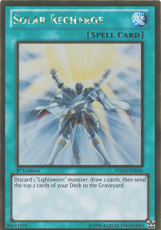 Solar Recharge [PGLD-EN046] Gold Rare | Arkham Games and Comics