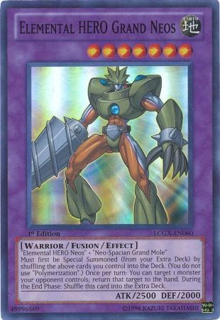 Elemental HERO Grand Neos [LCGX-EN060] Super Rare | Arkham Games and Comics