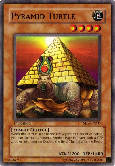 Pyramid Turtle [SD2-EN005] Common | Arkham Games and Comics