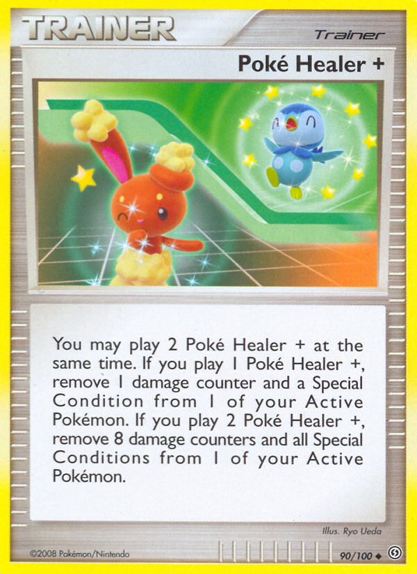 Poke Healer + (90/100) [Diamond & Pearl: Stormfront] | Arkham Games and Comics