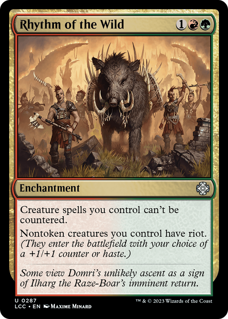 Rhythm of the Wild [The Lost Caverns of Ixalan Commander] | Arkham Games and Comics