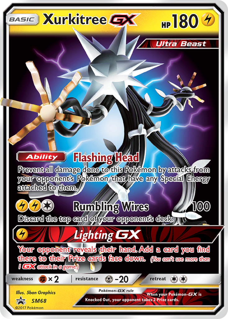 Xurkitree GX (SM68) [Sun & Moon: Black Star Promos] | Arkham Games and Comics