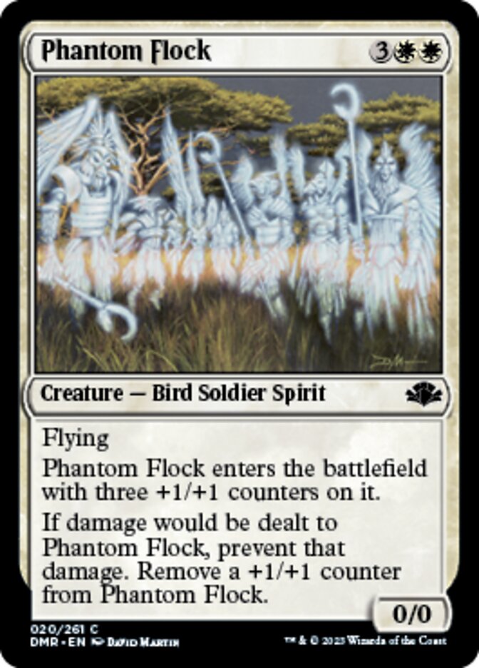 Phantom Flock [Dominaria Remastered] | Arkham Games and Comics