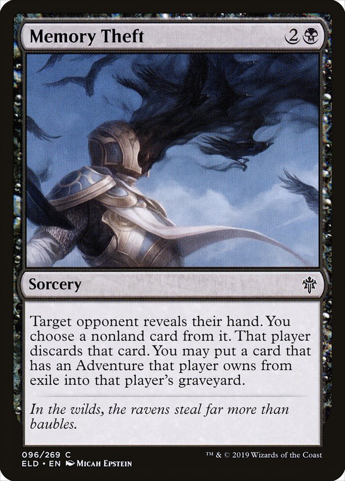 Memory Theft [Throne of Eldraine] | Arkham Games and Comics