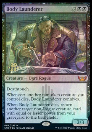 Body Launderer [Streets of New Capenna Prerelease Promos] | Arkham Games and Comics