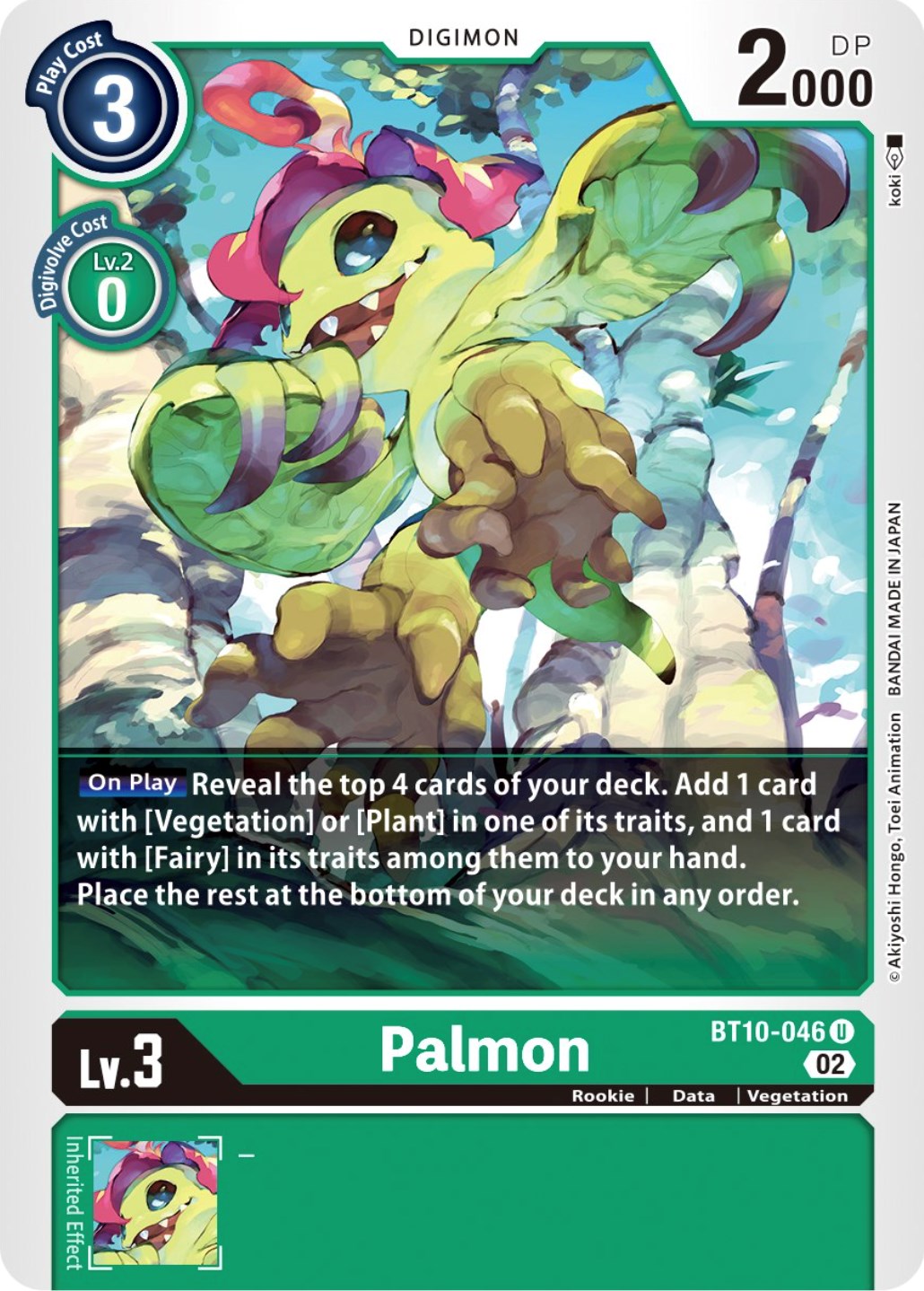 Palmon [BT10-046] [Xros Encounter] | Arkham Games and Comics