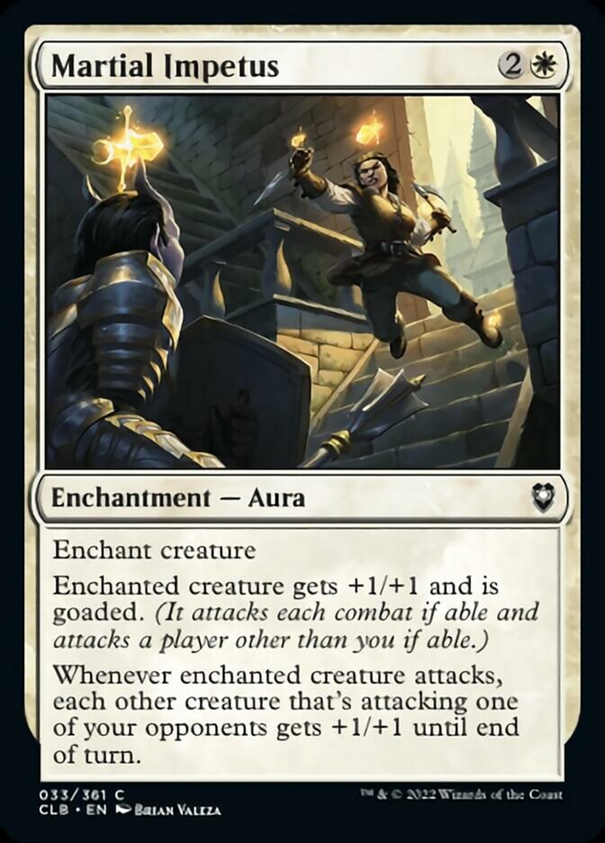 Martial Impetus [Commander Legends: Battle for Baldur's Gate] | Arkham Games and Comics