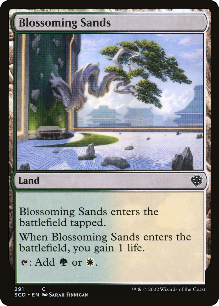 Blossoming Sands [Starter Commander Decks] | Arkham Games and Comics