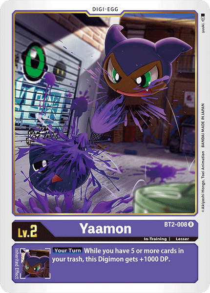 Yaamon [BT2-008] [Release Special Booster Ver.1.0] | Arkham Games and Comics