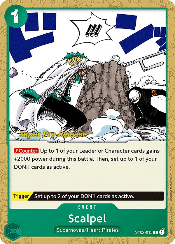Scalpel [Super Pre-Release Starter Deck: Worst Generation] | Arkham Games and Comics