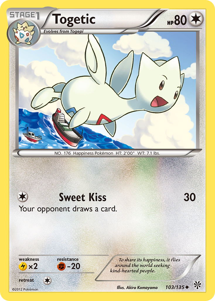 Togetic (103/135) [Black & White: Plasma Storm] | Arkham Games and Comics