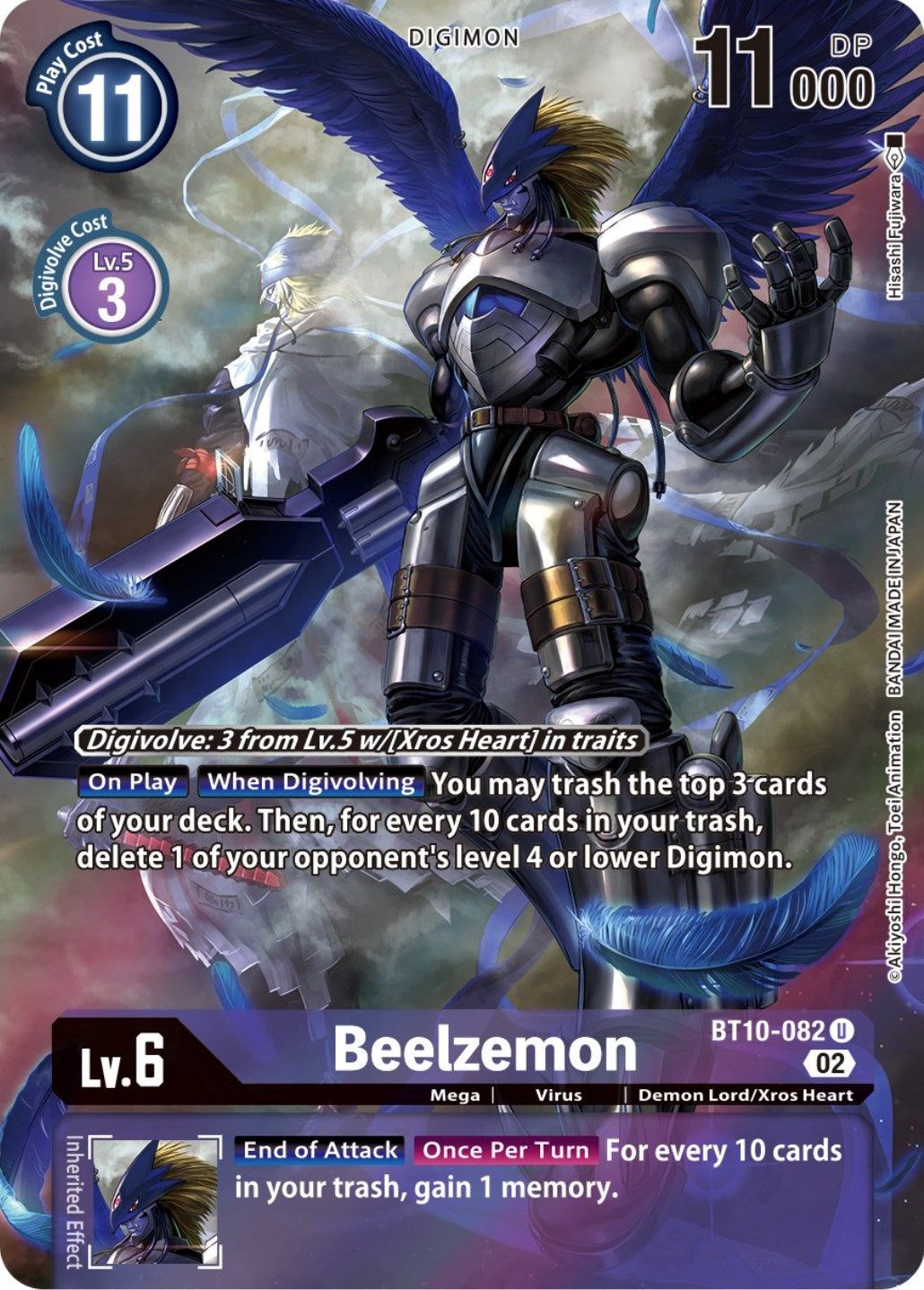 Beelzemon [BT10-082] (Alternate Art) [Xros Encounter] | Arkham Games and Comics