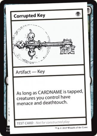 Corrupted Key (2021 Edition) [Mystery Booster Playtest Cards] | Arkham Games and Comics