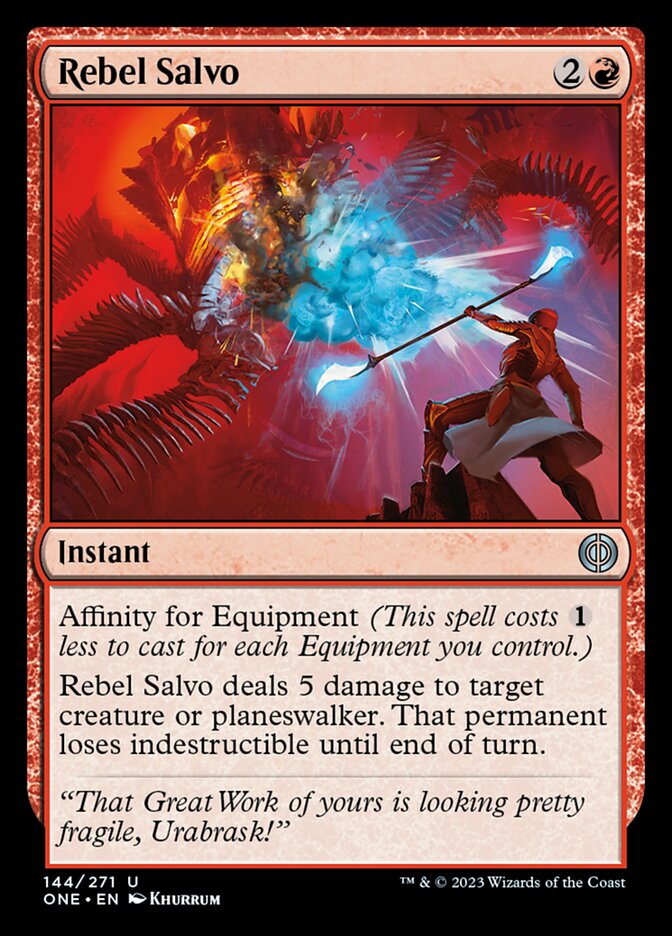 Rebel Salvo [Phyrexia: All Will Be One] | Arkham Games and Comics