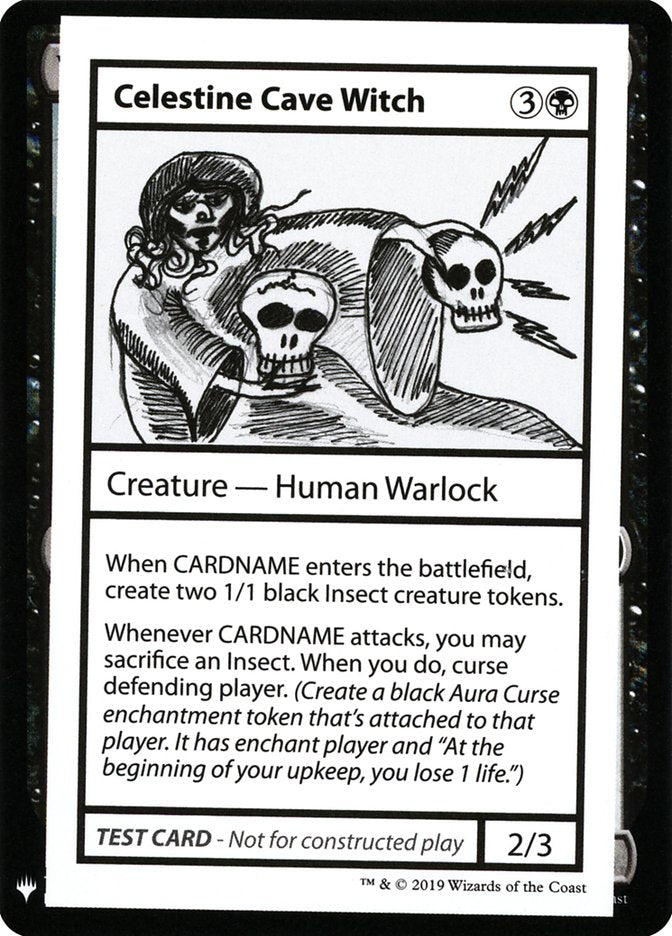 Celestine Cave Witch [Mystery Booster Playtest Cards] | Arkham Games and Comics