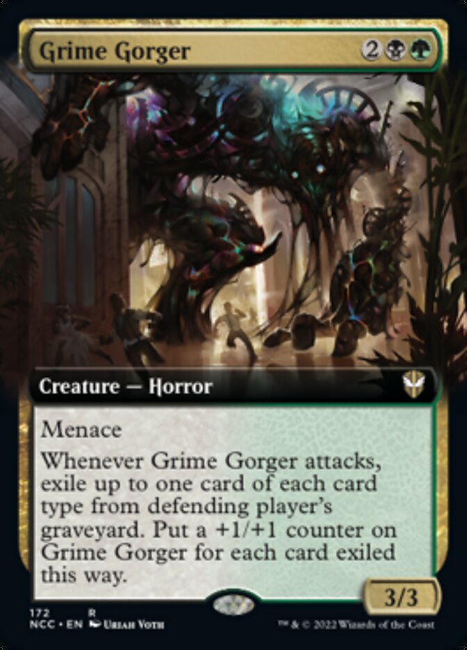 Grime Gorger (Extended Art) [Streets of New Capenna Commander] | Arkham Games and Comics