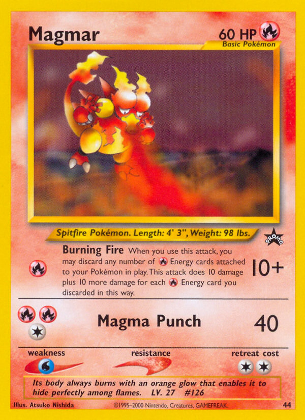 Magmar (44) [Wizards of the Coast: Black Star Promos] | Arkham Games and Comics