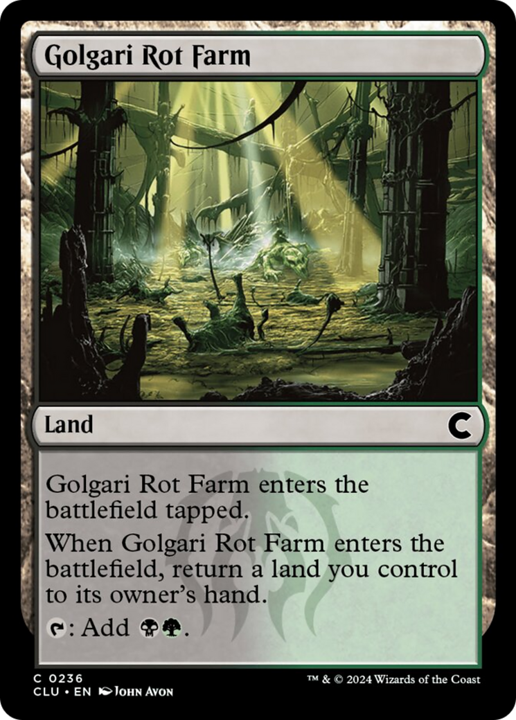 Golgari Rot Farm [Ravnica: Clue Edition] | Arkham Games and Comics