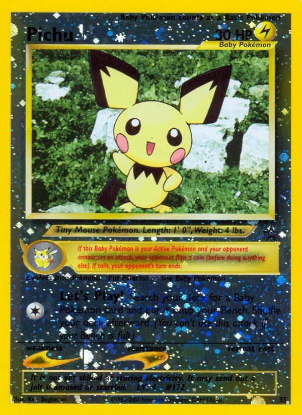 Pichu (35) [Wizards of the Coast: Black Star Promos] | Arkham Games and Comics