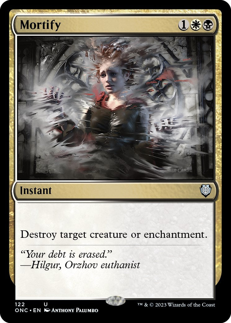 Mortify [Phyrexia: All Will Be One Commander] | Arkham Games and Comics