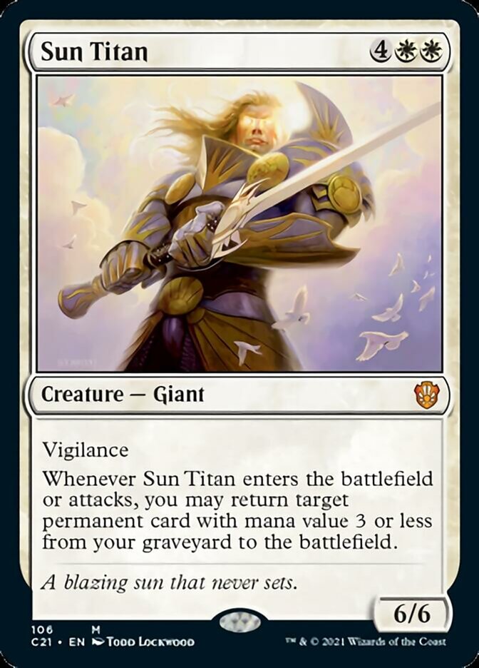 Sun Titan [Commander 2021] | Arkham Games and Comics