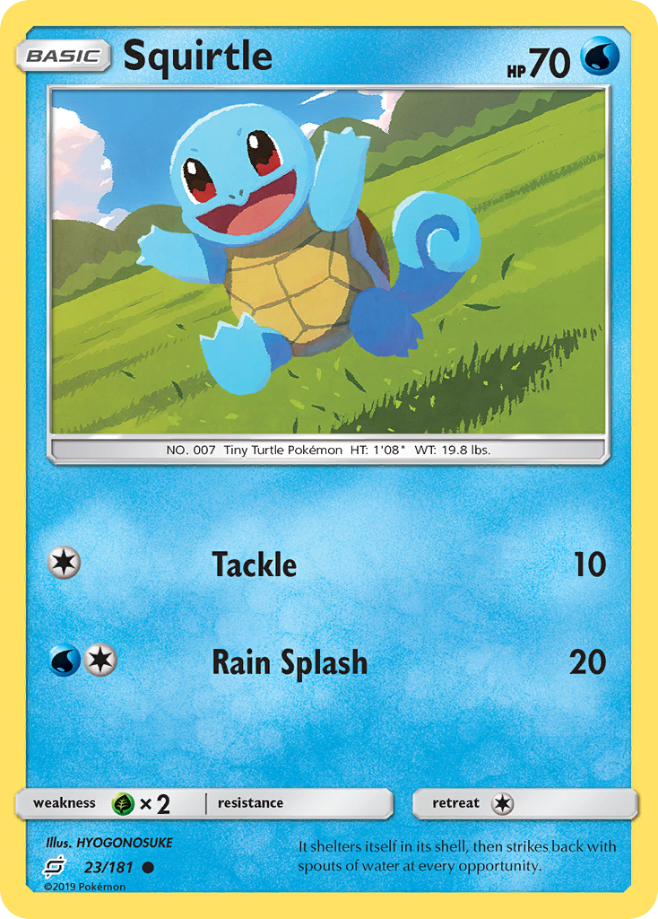 Squirtle (23/181) [Sun & Moon: Team Up] | Arkham Games and Comics