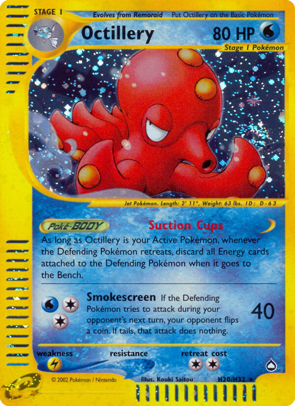 Octillery (H20/H32) [Aquapolis] | Arkham Games and Comics