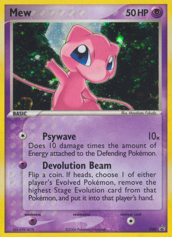 Mew (040) [Nintendo: Black Star Promos] | Arkham Games and Comics