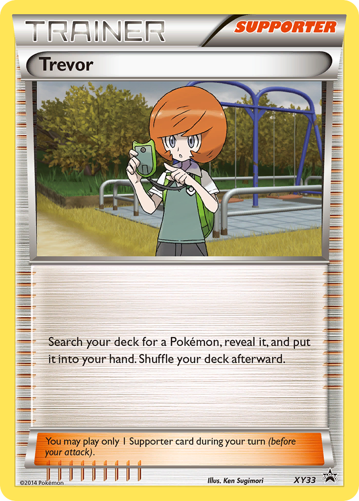 Trevor (XY33) [XY: Black Star Promos] | Arkham Games and Comics