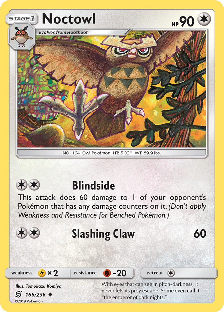 Noctowl (166/236) [Sun & Moon: Unified Minds] | Arkham Games and Comics