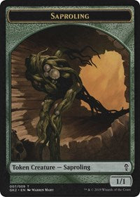 Saproling // Wurm Token [Ravnica Allegiance: Guild Kits] | Arkham Games and Comics