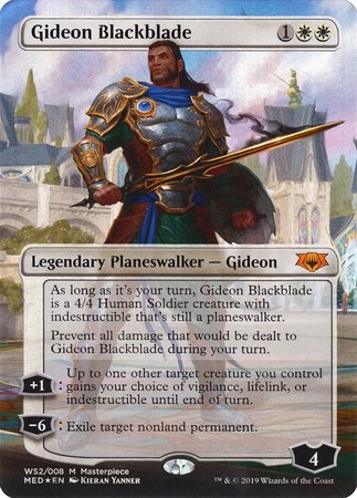 Gideon Blackblade [Mythic Edition] | Arkham Games and Comics