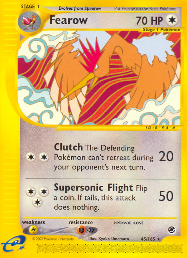 Fearow (45/165) [Expedition: Base Set] | Arkham Games and Comics