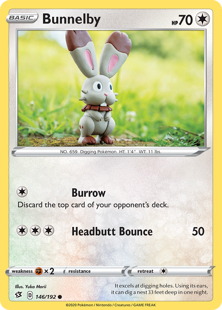 Bunnelby (146/192) [Sword & Shield: Rebel Clash] | Arkham Games and Comics