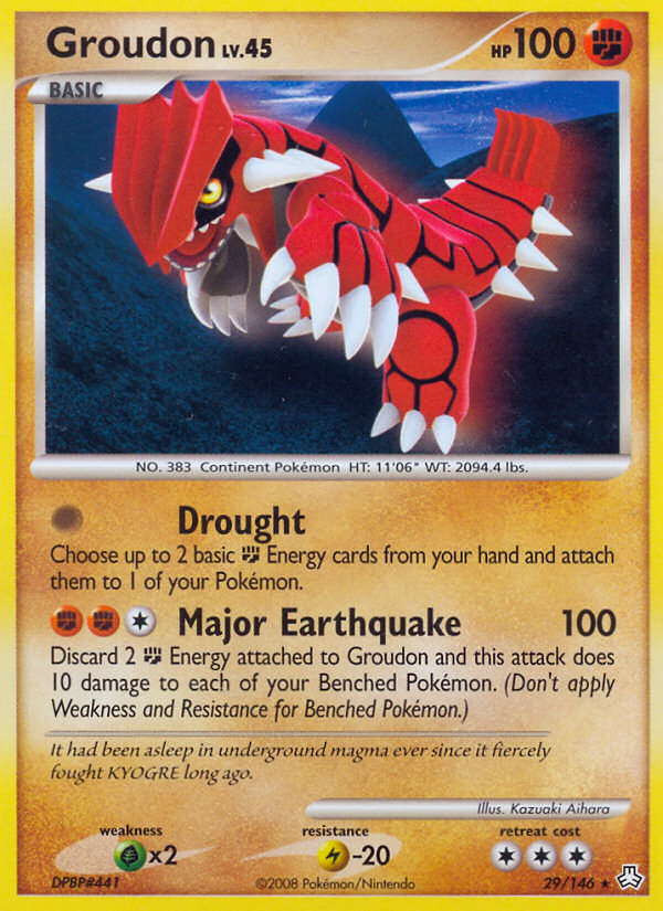 Groudon (29/146) [Diamond & Pearl: Legends Awakened] | Arkham Games and Comics