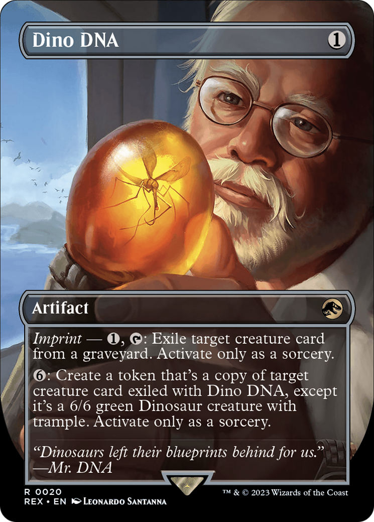 Dino DNA (Borderless) [Jurassic World Collection] | Arkham Games and Comics